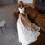 Soft Satin V-Neck Bridal Gown