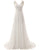 Beach Wedding Dress Plus Size White/Lvory Chiffon Lace Appliques Elegant Dresses For Bridal Gown Backless Vestido De Noiva