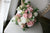 PEORCHID Vintage Wedding Bridal Bouquet Artificial Ramo Novia Boda Decoration De Mariage Blush Pink Rose Flowers Brides Bouquet