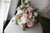 PEORCHID Vintage Wedding Bridal Bouquet Artificial Ramo Novia Boda Decoration De Mariage Blush Pink Rose Flowers Brides Bouquet