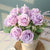 Artificial Blue Roses Flowers Silk Rose Flower Bouquet Artificial Flowers Home Garden Decoration Wedding Roses Fake Flowers