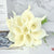 37cm White PU Fake Flower Artificial Calla Lily for Home Decor Wedding Bridal Bouquet Home Table Flower Bouquet Decor 10/5Pcs