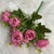 5 Forks And 10 Heads Simulated Peony 31cm Rose Pink Silk Bouquet Peony Artificial Flower DIY Wedding Home Decoration