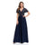 2023 New Women Green Evening Dresses Elegant V-Neck Sequins Chiffon Formal  Gown Robe Vestidos De Fiesta Dress For Wedding Party