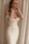 Sequined Mermaid Wedding Dresss With Detachable Train