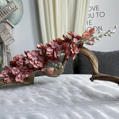 SunMade Ins Delphinium Flower Branch Silk Artificial Fowers Autumn Decoration Christmas Decor Wedding Decorations White Flores