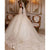 Vintage 2023 Lace Wedding Dresses Princess Ball Gown Beading Bridal Gowns Shinny Tulle Long Sleeves Ivory Dubai Marriage Dress