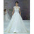 Elegant Boho Wedding Dress For Women 2023 O-Neck Appliques Lace Belt Backless With Button Vestidos De Novia Custom Made