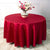 Luxury Red Round Hotel Dining Tablecloth Square Golden Floral Wedding Table Skirt Cover Decoration Party Restaurant Table Cloth