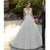 Boho Elegant Wedding Dresses For Women 2023 O-Neck Appliques Back Illusion With Button Vestidos De Novia Custom Made