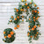 Artificial flowers rose Plants vineHanging Silk Garland Green Plant Home Garden Wall Fence Wedding Birthday Decor 180cm/71inch