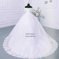 Stunning Y&M Novias Off Shoulder Wedding Dress