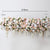 Artificial Champagne Roses Flower Row Wedding Arch Backdrop Floral Arrangement Table Flower Balls Corner Flower Mariage Decor