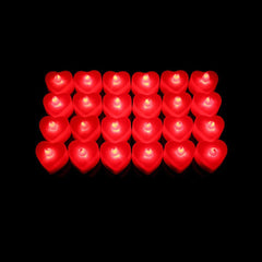 6/12/24/48/96Pcs Flameless LED Tealight Tea Candles Wedding Light Romantic Candles Lights for Birthday Wedding Party Decorations