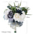 Artifical Rose Flowers Wedding Bouquets for Bride Marriage Accessories Holding Bouquet Charm Memoria