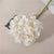 Artificial hydrangea flower branch with fake leaves silk flowers for home wedding garden DIY bouquet decorations flores