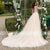 Gorgeous Lace Detachable Train Backless Mermaid Wedding Dress Charming V-Neck Long Sleeve Embroidery Beaded Princess Bridal Gown