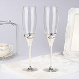 1 pair wedding champagne glasses 5 styles