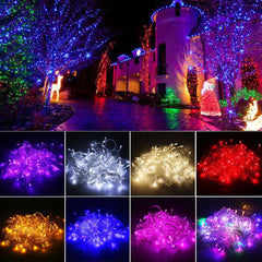 10M 100 LED Fairy String Lights 9 colors