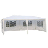 10'x 20' Party Tent Wedding Gazebo Canopy Outdoor w/4 Sidewalls New