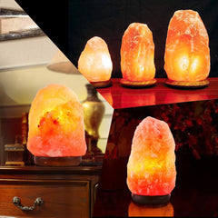 110V Himalayan Natural Air Purifier Salt Lamp