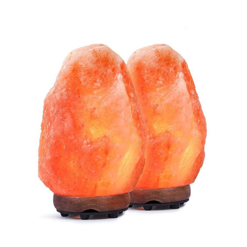 110V Himalayan Natural Air Purifier Salt Lamp