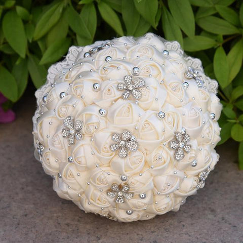 14  Colors Vintage Plum Wedding Bouquets