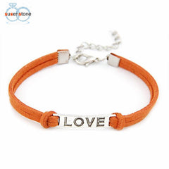 1PC Braided Adjustable Leather Bracelet