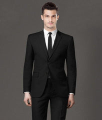 2 Pcs Slim Fit  Mens Suit