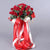 24 pcs Artificial Rose Wedding Bouquet Multiple Colors