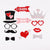 27pcs Just Married Photo Booth Props