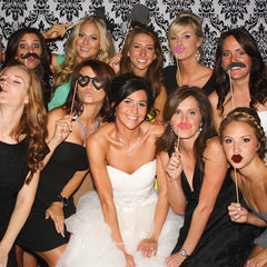 27pcs Just Married Photo Booth Props
