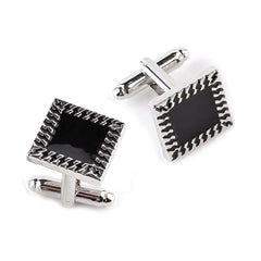 2pcs Men Square Cufflinks