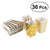 36Pcs Popcorn Boxes Great for Candy Bar 2 colors
