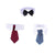 3Pcs Pets Dog Cat Neckties