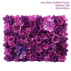40x60cm Silk Rose Flower Backdrop Multiple Colors