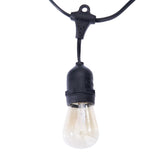 48FT Outdoor Waterproof Commercial Grade Patio Globe String Lights Bulbs US