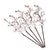 5Pcs 60cm Artificial Plum Blossom