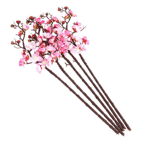 5Pcs 60cm Artificial Plum Blossom