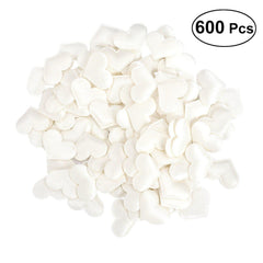 600pcs Artificial Petals Love Heart Fake Sponge Heart