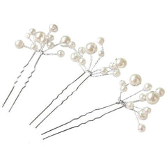 6pcs Wedding  Pearl Decorated Hair Pins