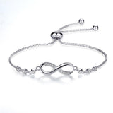 925 Siver Infinity Bracelet