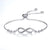 925 Siver Infinity Bracelet