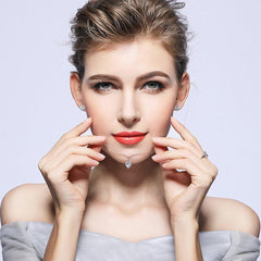 925 Sterling Silver Love Heart Pendant Necklace