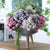 Luxury Tea Rose Peony Artificial silk Flowers Wedding  DIY Home Garden Decoration flores artificiales