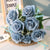 Artificial Blue Roses Flowers Silk Rose Flower Bouquet Artificial Flowers Home Garden Decoration Wedding Roses Fake Flowers