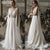 JEHETH Vintage Boho Beach Wedding Dresses Backless Women A-line Bohemian Chiffon Appliques Bridal Gowns Bride Vestidos De Novia