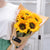 Artificial Flower Single Sunflower Fake Flower Net Red Photo Home Hotel Living Room Decoration Pastoral Style Sun Bouquet