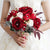 Red Artifical Rose Flowers Bridal Holding Bouquet Accessoires De Mariage Ramo Boda Novia