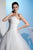 A Line  Applique Lace Beading Wedding Dress